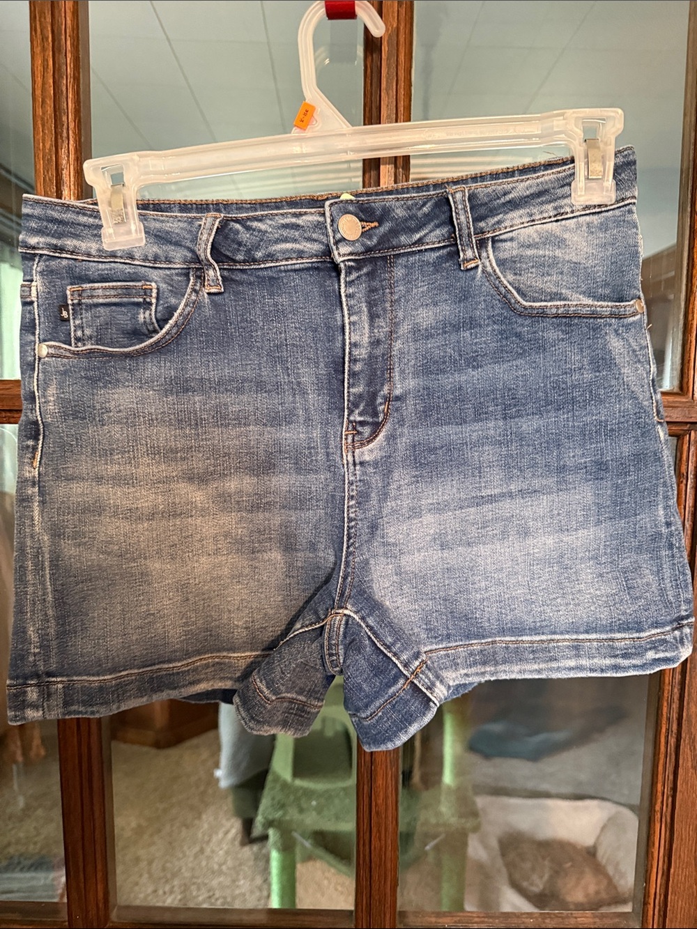 Judy Blue Light Wash Denim Shorts